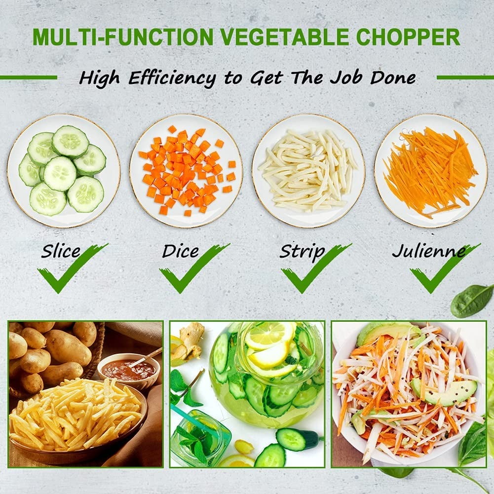 SlicePro™ - Cortador de Verduras Instantáneo
